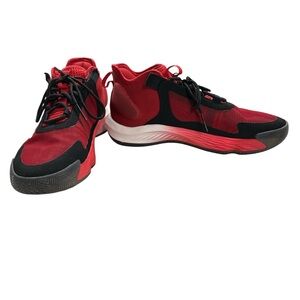 Adidas Adizero Select Team Men’s Basketball Shoes Red Black S 9.5 EUC